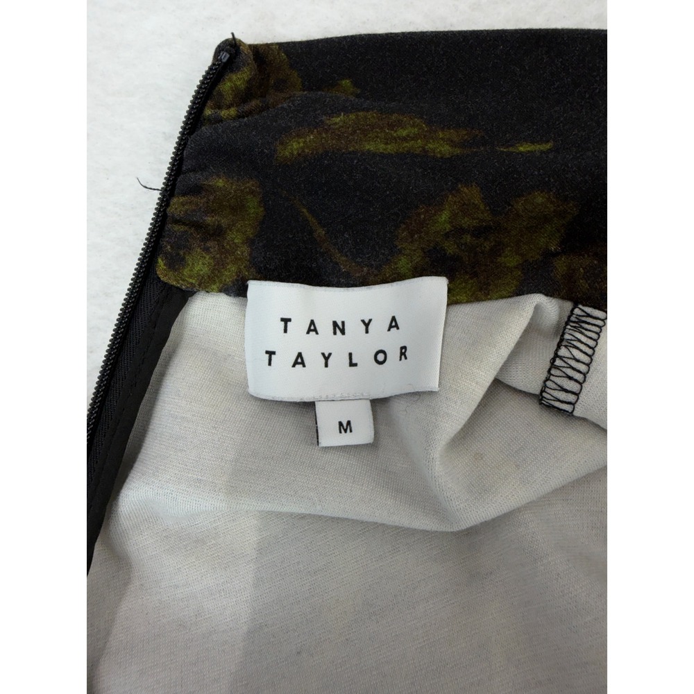 Tanya Taylor Floral Mock Neck Long Sleeve Midi Dress Size M - Picture 5 of 6